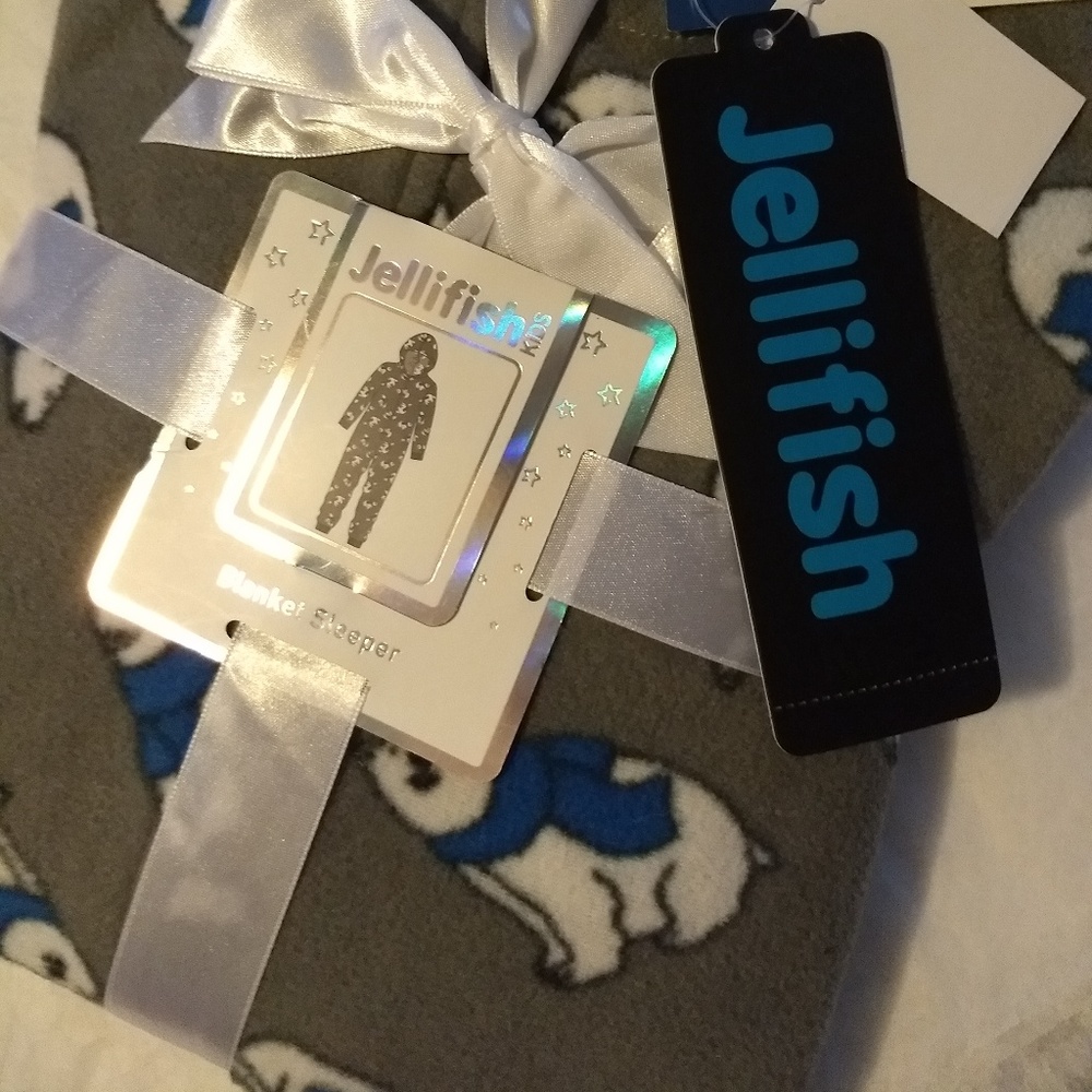 Jellifish Kids Blanket Sleeper XS 4/5 Polar Bears